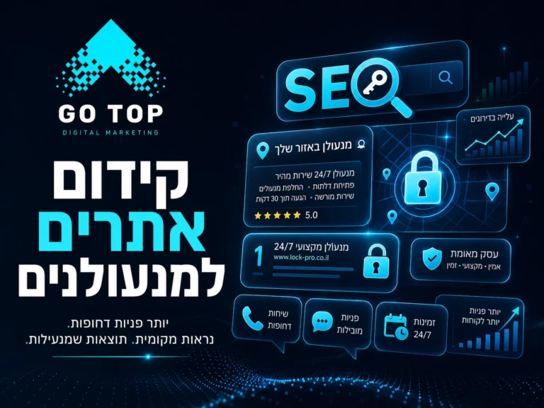 קידום אתרים למנעולנים