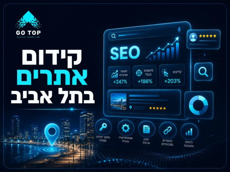 קידום אתרים בתל אביב